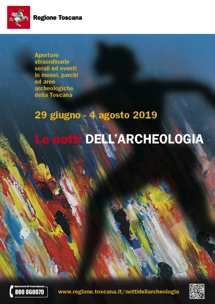 Notti dell'Archeologia della Regione Toscana Appuntamento venerdì 26 luglio